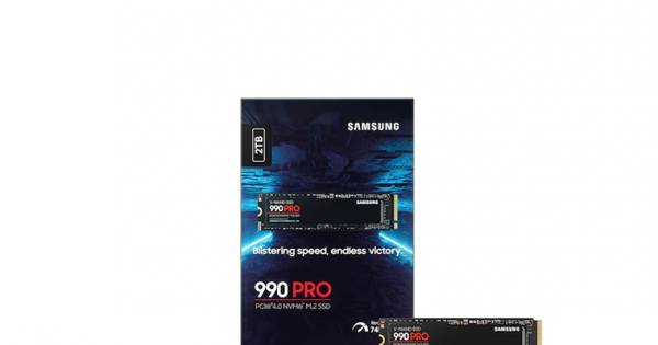SAMSUNG 990 Pro 2TB NVMe M.2 Gen.4 Solid State Drive